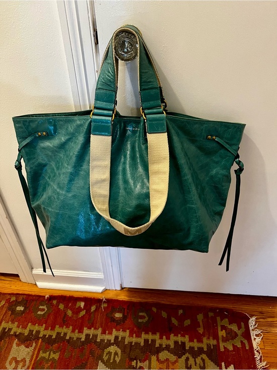 Isabel Marant Handbags - Isabel Marant Teal Green Wardy Tote